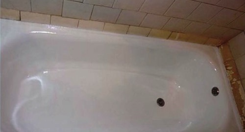 Реставрация ванны жидким акрилом | Жуков