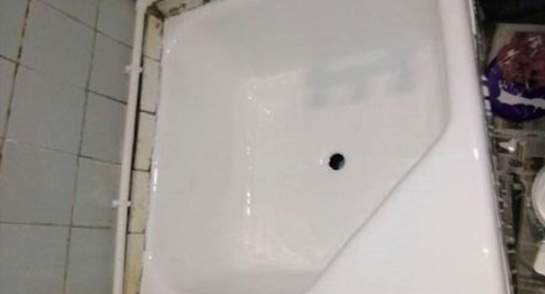 Обновление душевого поддона акрилом | Жуков